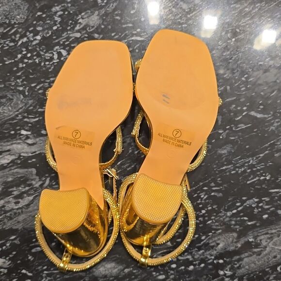 BRAND NEW OLIVIA JOHNSON BLOCK HEEL SQUARE-OPEN TOE SANDAL - Picture 15 of 15